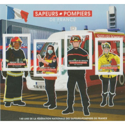 F5584 - 140e ANNIVERSAIRE DE LA FEDERATION NATIONALE DES SAPEURS POMPIERS DE FRANCE - 2022.