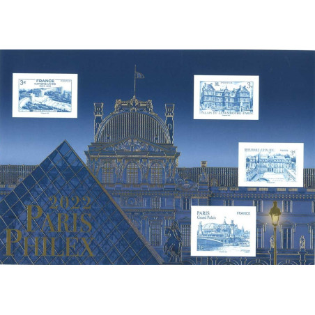 F5595 - SALON PHILATELIQUE PARIS PHILEX 2022 - MONUMENTS DE PARIS - 2022.