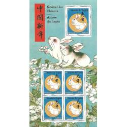 F5647 - ANNEE LUNAIRE CHINOISE DU LAPIN - 2023.