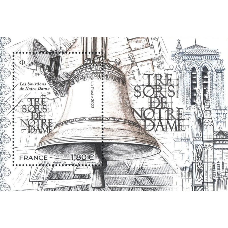F5673 - TRESORS DE NOTRE DAME - LE BOURDON - 2023.