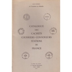 CATALOGUE DES CACHETS COURRIERS CONVOYEURS STATIONS - JEAN POTHION -1977.