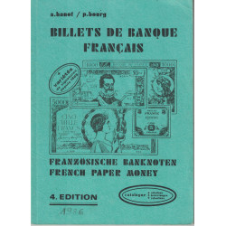 BILLETS DE BANQUE FRANCAIS - FRENCH PAPER MONEY - BANOT & P.BOURG - 1986.
