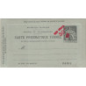 CHAPLAIN - CARTE PNEUMATIQUE FERMEE - TAXE REDUITE 30c /50 - NEUVE..