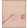 CHAPLAIN - CARTE TELEGRAMME - AVEC REPONSE - SURCHARGE VALABLE POUR TOUT PARIS - NEUVE.