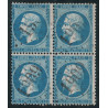 No022 - BLOC DE 4 OBLITERATION GC1909 - COTE 100€ - TRES PROPRE..
