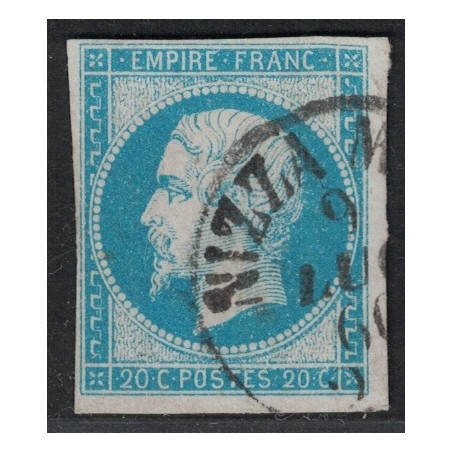 No014 - EMPIRE - 20c - OBLITERATION SARDE - NIZZA MARE.