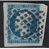 No014 - EMPIRE - 20c - GRILLE SARDE SUR PETIT FRAGMENT DE LETTRE.