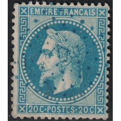 No029 - EMPIRE - LOSANGE ANCRE BLEU - OBLITERATION PAQUEBOT.