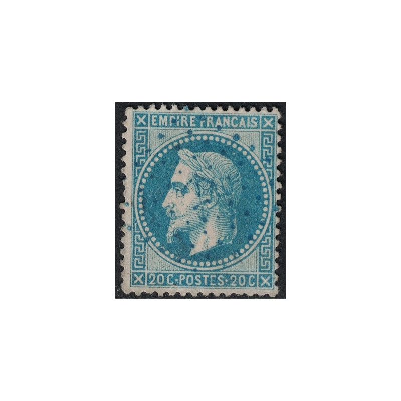 No029 - EMPIRE - LOSANGE ANCRE BLEU - OBLITERATION PAQUEBOT.
