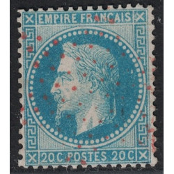 No029 - OBLITERATION ETOILE ROUGE - COTE 120€ - SIGNE CALVES.