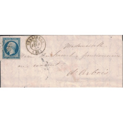 JURA - SELLIERES - REPUBLIQUE - N°10 - LE 24 FEVRIER 1854.