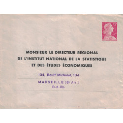 MULLER - 15F ROUGE - M.LE DIRECTEUR REGIONAL DE L'INSTITUT NATIONAL DE LA STATISTIQUE ET DE ETUDES ECONOMIQUES..