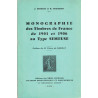 MONOGRAPHIE DES TIMBRES DE FRANCE DE 1903 ET 1906 AU TYPE SEMEUSE - J.STORCH & R.FRANCON - 1973.