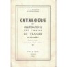 CATALOGUE DES OBLITERATIONS DES TIMBRES DE FRANCE 1849-1876 - E.H.DE BEAUFOND - 1978.