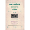 ETAT ALGERIEN - CATALOGUE DES TIMBRES DE FRANCE SURCHARGES E.A. - BARAT - GOUDARD ET STALAIN - 1967.