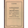 CATALOGUE DES OBLITERATIONS DES TIMBRES DE FRANCE 1876-1900 - TYPE SAGE -  E.H. DE BEAUFOND - 1960.
