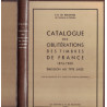 CATALOGUE DES OBLITERATIONS DES TIMBRES DE FRANCE 1876-1900 - TYPE SAGE -  E.H. DE BEAUFOND - 1960.