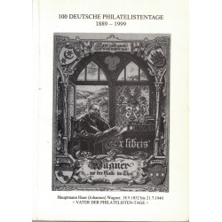 ALLEMAGNE - 100 DEUTSCHE PHILATELISTENTAGE 1889-1999 - 1999..