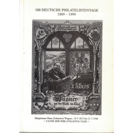 ALLEMAGNE - 100 DEUTSCHE PHILATELISTENTAGE 1889-1999 - 1999..