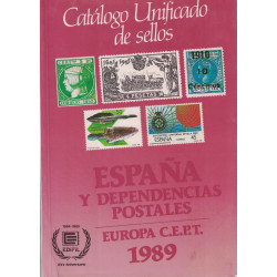ESPAGNE - CATALOGO UNIFICADO DE SELLOS - EDIFIL 1999 - AVEC COLONIES ESPAGNOLES.