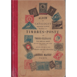 CATALOGUE - TIMBRES-POSTE ALBUM DU COLLECTIONNEUR - 20ème EDITION - ARTHUR MAURY - 1907.