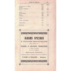 CATALOGUE FRANCE ET COLONIES 1922 - TIMBRES DE FRANCE ET COLONIES - OBLITERATIONS - YVERT ET TELLIER - SPECIALISE - 1922.