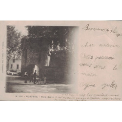 VAUCLUSE - LE BARROUX - RECETTE AUXILIAIRE DU 17 SEPTEMBRE 1902 - VUE DE MONTEUX.