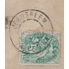 PALESTINE - JERUSALEM - SANS DATEUR - TYPE BLANC LEVANT SUR CARTE POSTALE POUR LA FRANCE.