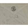PARIS - DEPART - SAGE - N°90 SUR ENVELOPPE ILLUSTREE PEAU POUR CHAUSSURES.