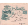 ALPES MARITIMES - VALLAURIS - SAGE - N°101 SUR LETTRE ILLUSTREE FAIENCE D'ART JEROME MASSIER FILS.