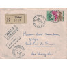SEINE ET OISE - SEVRAN - LETTRE RECOMMANDEE POUR ST PAUL DES FRANCAIS ILES KERGUELEN - 13-4-1963.