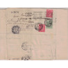 GRANDE BRETAGNE - LONDRES - TIMBRES PERFORES C.P.R. DE LA CANADIAN PACIFIC RAILWAYS LE1 OCTOBRE 1906.