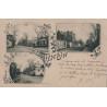 CHINE - SAGE - TRESOR ET POSTES AUX ARMEES. 5 CHINE 5 - LE 20 AVRIL 1901 - MIXTE SAGE CHINE ET METROPOLE - NON CIRCULEE.