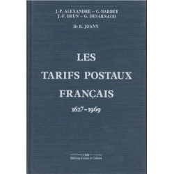 LES TARIFS POSTAUX FRANCAIS - 1627-1969 BRUN & FILS / RARE