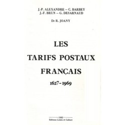 LES TARIFS POSTAUX FRANCAIS - 1627-1969 BRUN & FILS / RARE