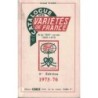 VARIETES DE FRANCE 1900-1975 - LEONARD WANOS 1975-1976.