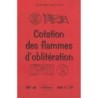 COTATION DES FLAMMES D'OBLITERATION - GERARD ARTAUD - No250 - LE MONDE.