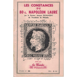 LES CONSTANCES DU 80c NAPOLEON LAURE - Dc JACQUES FROMAIGEAT 1961.