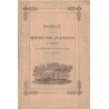 NOTICE SUR LE SERVICE DES PAQUEBOTS A VAPEUR DE L'ADMINISTRATION DES POSTES DE FRANCE - IMPRIMERIE ROYALE 1845.