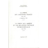 LA POSTE DE L'ANCIENNE FRANCE - LA POSTE AUX ARMEES - LOUIS LENAIN -SUPPLEMENT 1974.