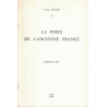 LA POSTE DE L'ANCIENNE FRANCE - SUPPLEMENT 1968 - LOUIS LENAIN.