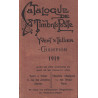CATALOGUE DE TIMBRES POSTE - MONDE - YVERT ET TELLIER CHAMPION - 1919.