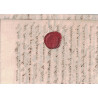 MONACO - GRIFFE MANUSCRITE - LETTRE POUR L'AVOCAT AU PARLEMENT CHEZ S.A.S. MONSEIGNEUR LE PRINCE DE MONAC.O