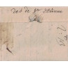 LOIRE - ST ETIENNE - DEB.DE ST ETIENNE - MANUSCRIT - VERSO DE LETTRE DE PARIS POUR ST ETIENNE (EN TINEE) PAR MONACO.