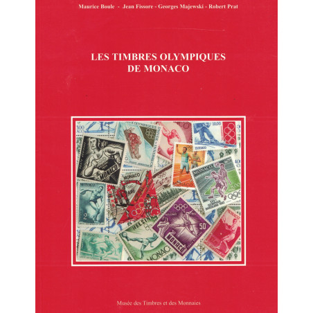 LES TIMBRES OLYMPIQUE DE MONACO - MAURICE BOULE - 2000.