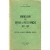 NOMENCLATURE DES BUREAUX DE POSTES FRANCAIS - PC ET GC - JEAN POTHION - 1977.