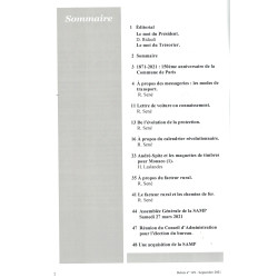 RELAIS - N°149 -DIVERS SUJETS - VOIR SOMMAIRE -2021.