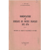 NOMENCLATURE DES BUREAUX DE POSTES FRANCAIS - PC ET GC - JEAN POTHION - 1974.