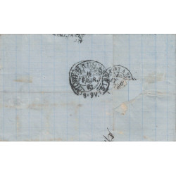 VOSGES - EPINAL - CERES SIEGE N°38 - LOSANGE AMBULANT BELP ET CACHET GARE D'EPINAL - POUR L'ALSACE.