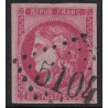 No049 - 80c ROSE - BORDEAUX - OBLITERATION GC5104 - SHANGHAI - COTE 1050€ - PEU COURANT.
